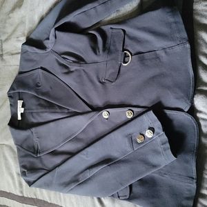 St. John Sport Essentials by Marie Gray blazer. Black. Size Large.